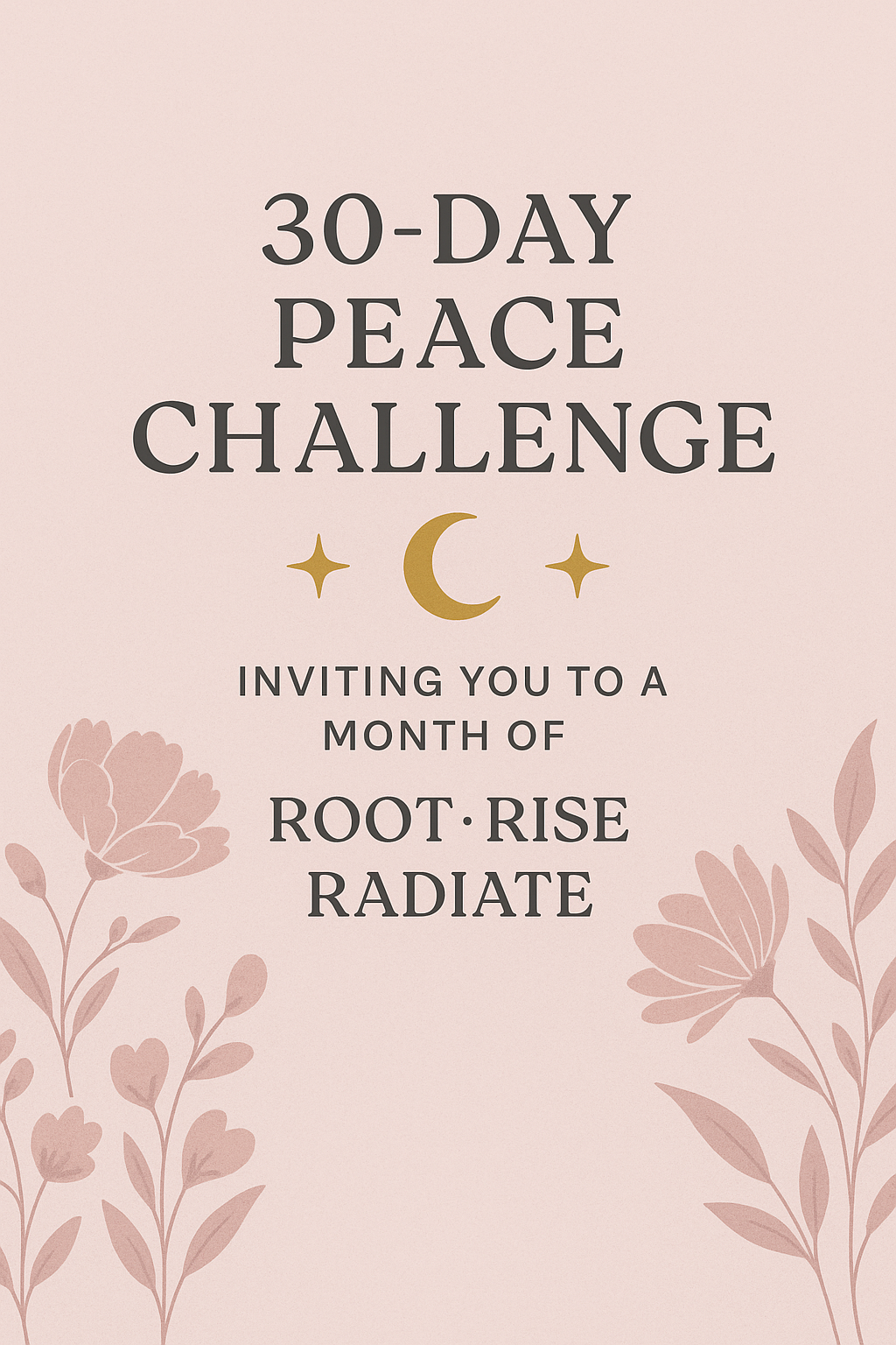 🌍 Introducing the 30-Day Peace Challenge
