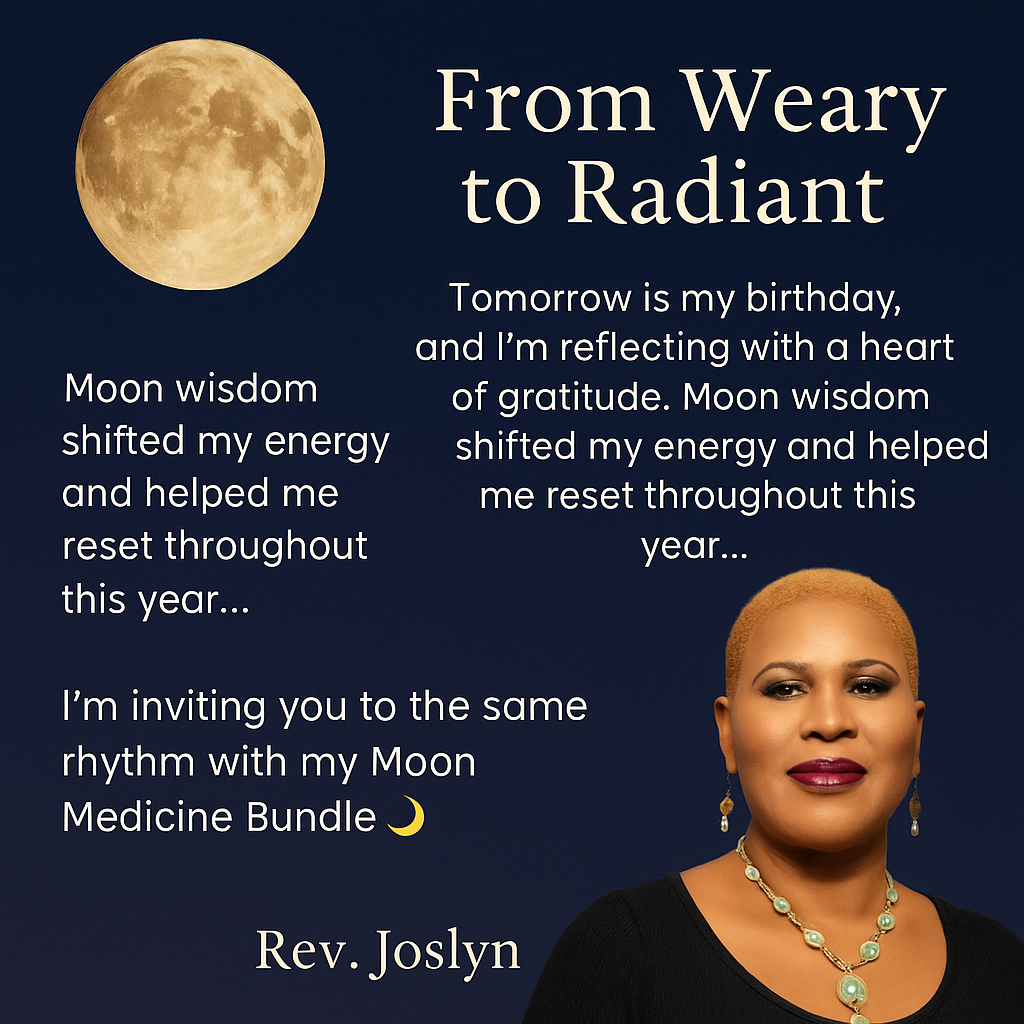 🌕 From Weary to Radiant: How Moon Medicine Became My Reset