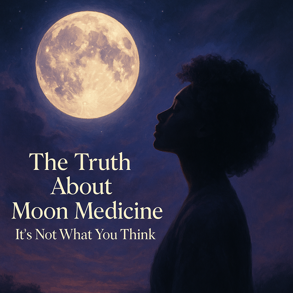 🌕 The Truth About Moon Medicine (It’s Not What You Think)