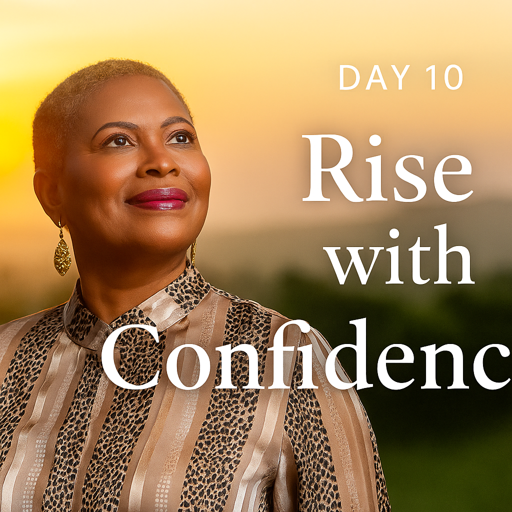 Day 10 – Rise with Confidence|Peaceful Abundant Me 30-Day Challenge