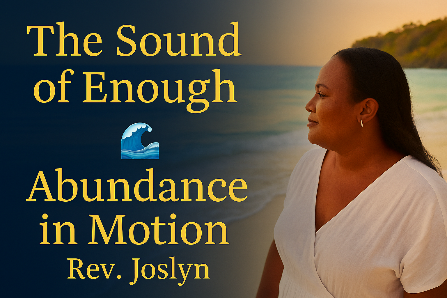 🌕 Day 24 | The Sound of EnoughWhen Spirit Sends a Sign Through the Waves| Peaceful Abundant Me 30 Day Challenge